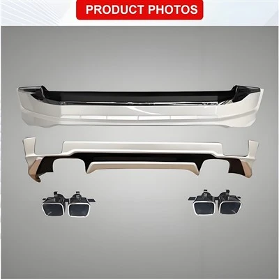 PRADO High Quality Plastic Rear Bumper Lip Bodykit